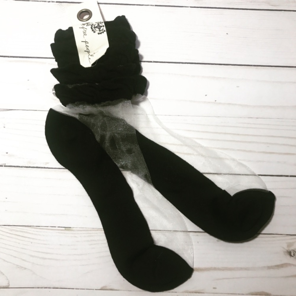 Free People Ruffle Ankle Sock